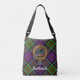 Clan MacDonald of Clanranald Tartan Crossbody Bag