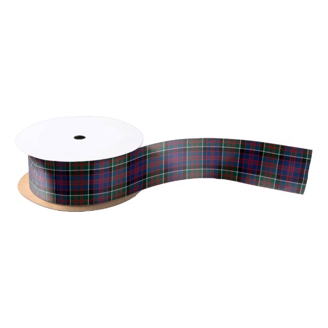 Clan MacDonald of Clanranald Tartan Satin Ribbon (Spool)