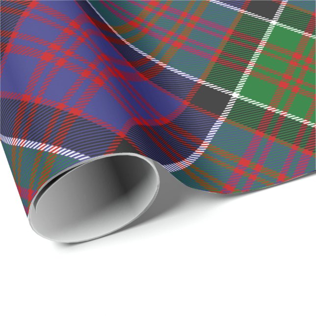 Clan MacDonald of Clanranald Tartan Wrapping Paper (Roll Corner)
