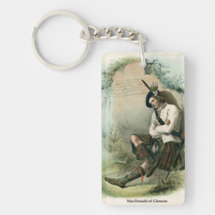 Clan MacDonald of Glencoe Key Ring