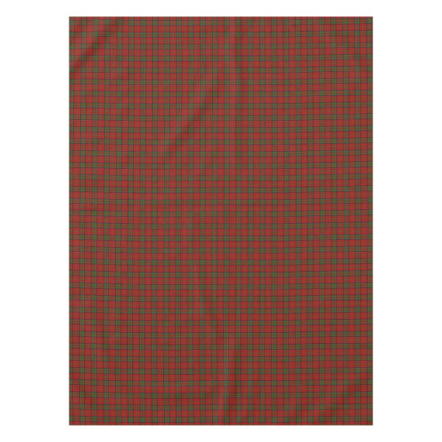 Clan MacDonald Of Glencoe Tartan Tablecloth (Front)