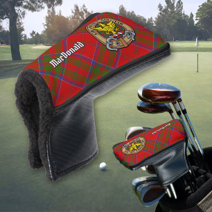 Clan MacDonald of Keppoch Crest Golf Head Cover