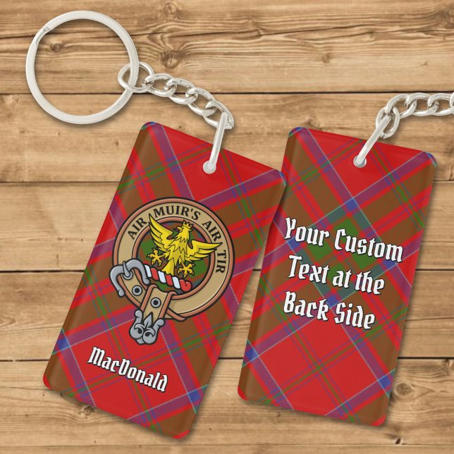 Clan MacDonald of Keppoch Crest Keychain (Creator Uploaded)