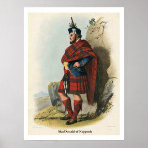 Clan MacDonald of Keppoch Poster