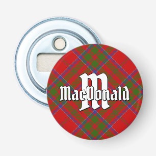 Clan MacDonald of Keppoch Tartan Bottle Opener