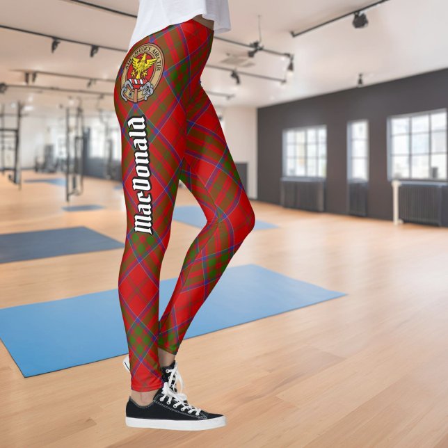 Clan MacDonald of Keppoch Tartan Leggings (Creator Uploaded)