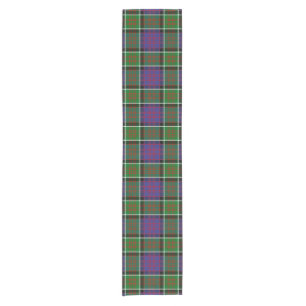 Clan MacDonald Of Ranald Tartan Short Table Runner