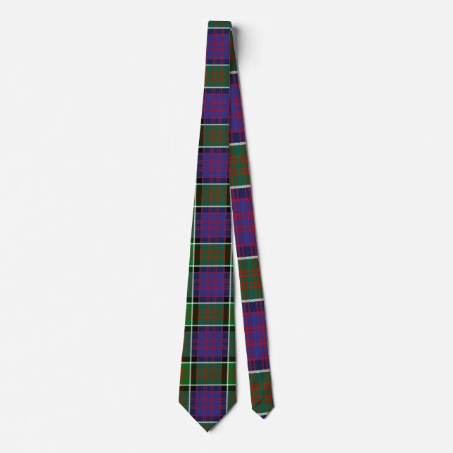 Clan MacDonald Of Ranald Tartan Tie (Front)