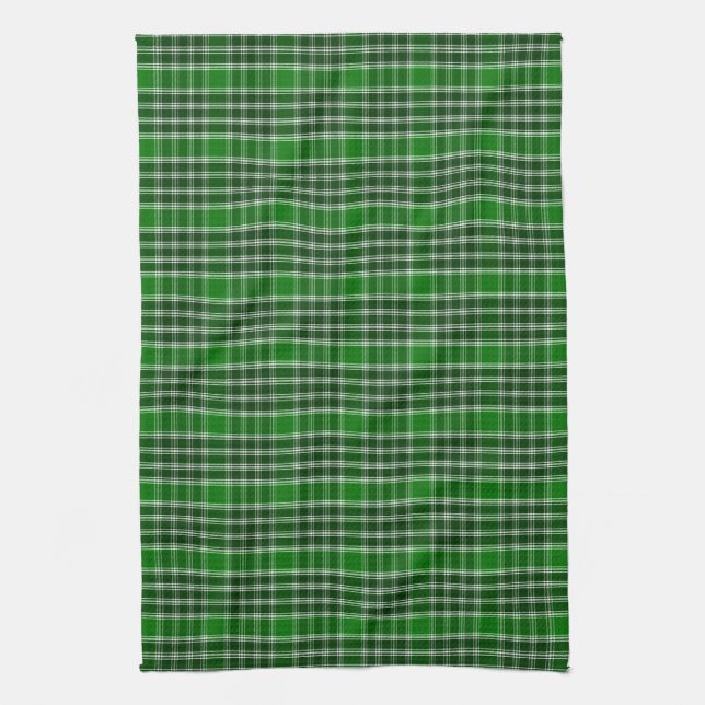 Clan MacDonald Of The Isles Ancient Tartan Tea Towel (Vertical)