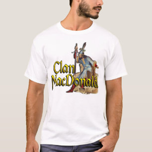 Clan MacDonald Old Scottish Highland Games Shirts