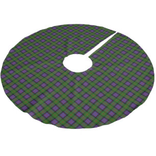 Clan MacDonald Tartan Brushed Polyester Tree Skirt