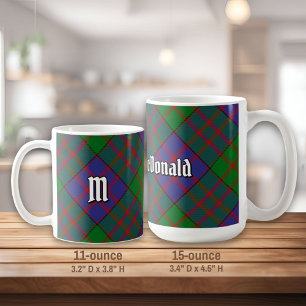 Clan MacDonald Tartan Coffee Mug