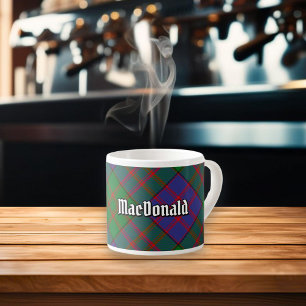 Clan MacDonald Tartan Espresso Cup