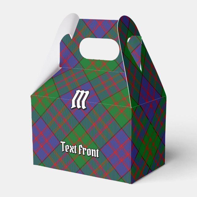Clan MacDonald Tartan Favour Box (Front Side)