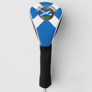 Clan MacDonald Tartan & Flag Golf Head Cover