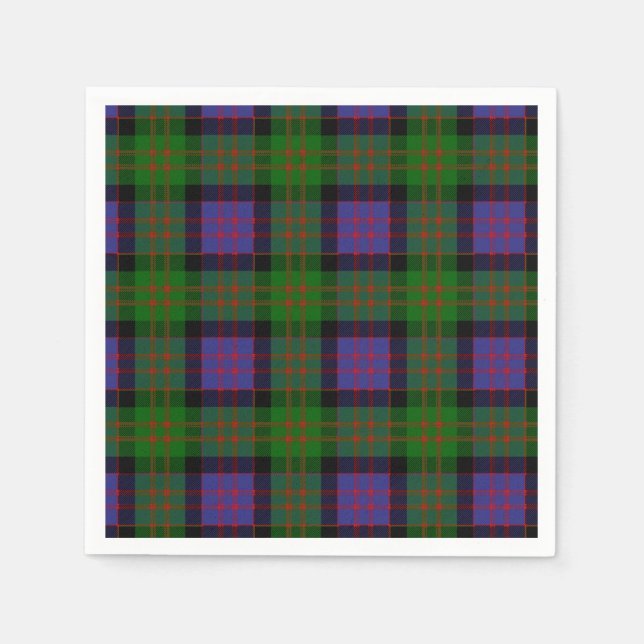 Clan MacDonald Tartan Napkin (Front)