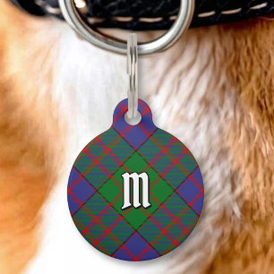 Clan MacDonald Tartan Pet ID Tag