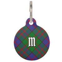 Clan MacDonald Tartan Pet ID Tag
