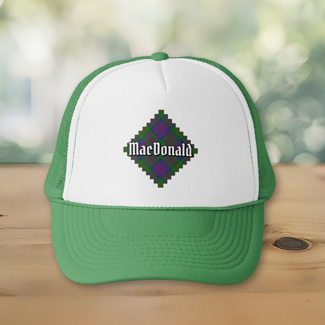Clan MacDonald Tartan Trucker Hat (Creator Uploaded)