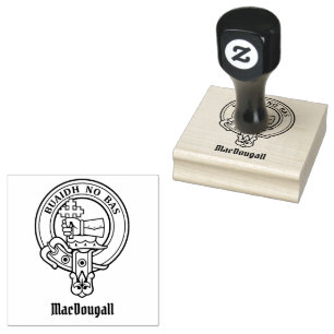 Clan MacDougall Crest Rubber Stamp