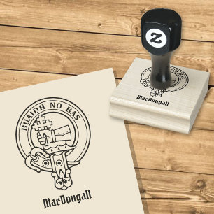 Clan MacDougall Crest Rubber Stamp