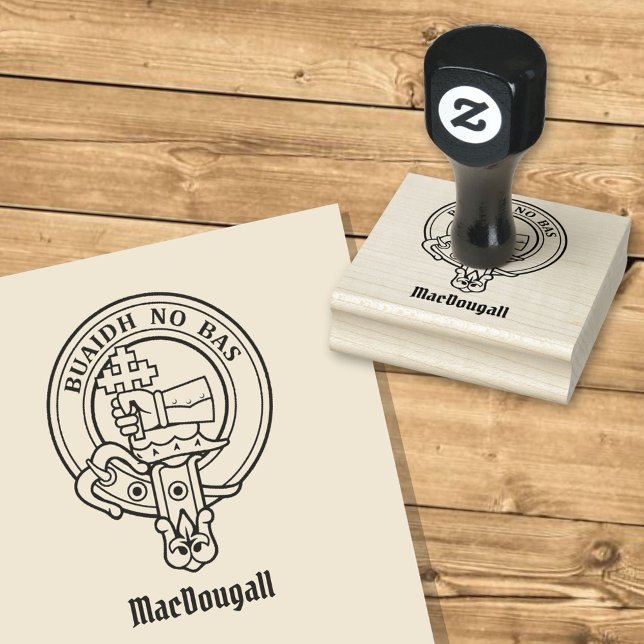 Clan MacDougall Crest Rubber Stamp (Creator Uploaded)