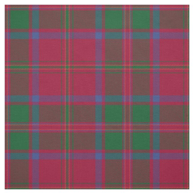 Clan MacDougall Tartan Fabric (Swatch)