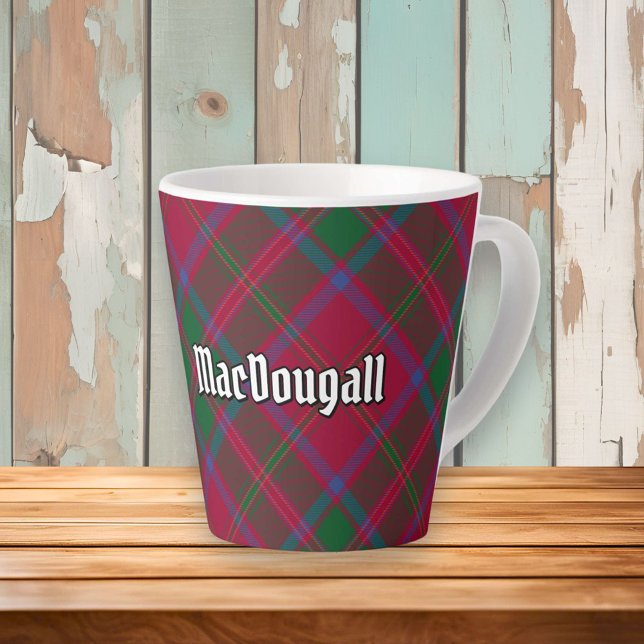 Clan MacDougall Tartan Latte Mug (Creator Uploaded)