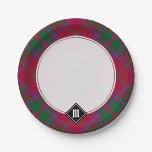Clan MacDougall Tartan Paper Plate