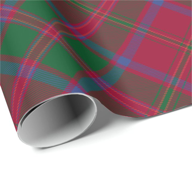 Clan MacDougall Tartan Wrapping Paper (Roll Corner)