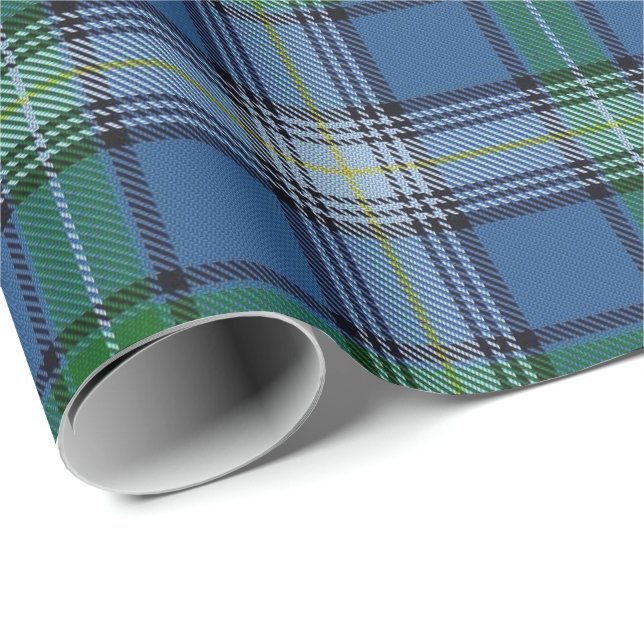 Clan MacDowall McDowell Scottish Tartan Wrapping Paper (Roll Corner)