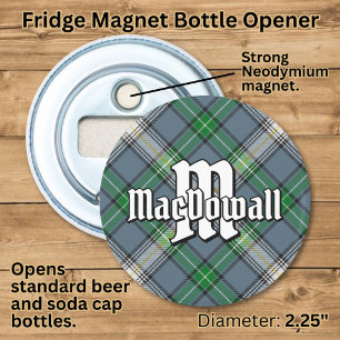 Clan MacDowall Tartan Bottle Opener