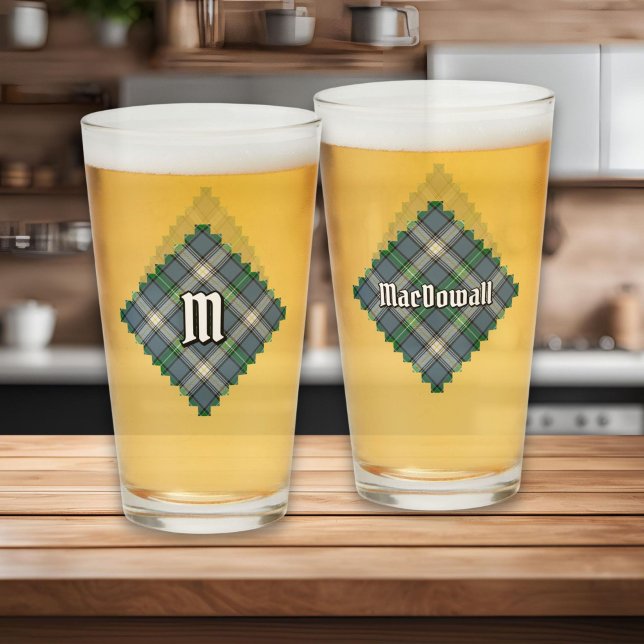 Clan MacDowall Tartan Glass (Creator Uploaded)