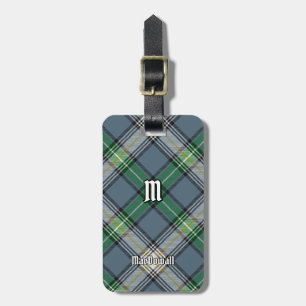 Clan MacDowall Tartan Luggage Tag