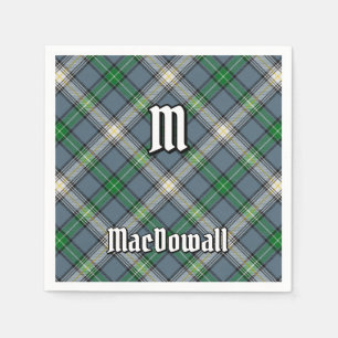 Clan MacDowall Tartan Napkin