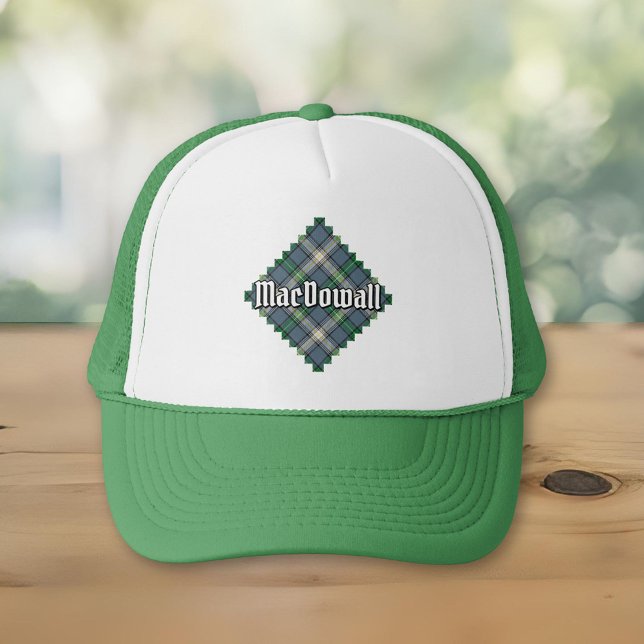 Clan MacDowall Tartan Trucker Hat (Creator Uploaded)
