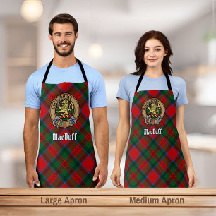 Clan MacDuff Crest over Tartan Apron
