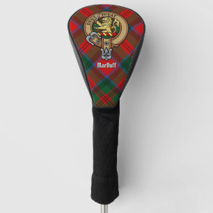 Clan MacDuff Crest over Tartan Golf Head Cover