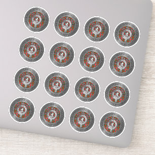 Clan MacDuff Crest & Tartan Knot