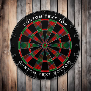 Clan MacDuff Tartan Dartboard