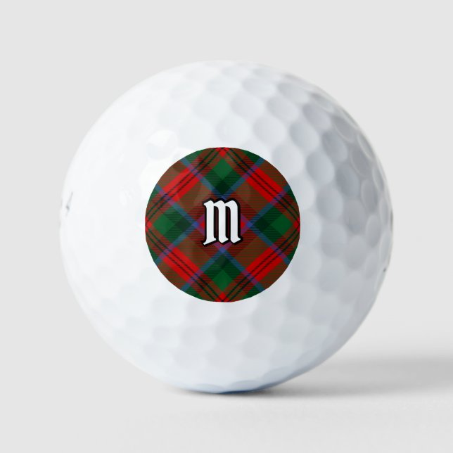 Clan MacDuff Tartan Golf Balls (Front)