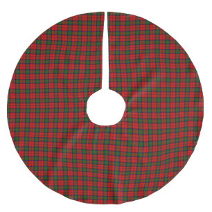 Clan MacDuff Tartan Plaid Pattern Brushed Polyester Tree Skirt