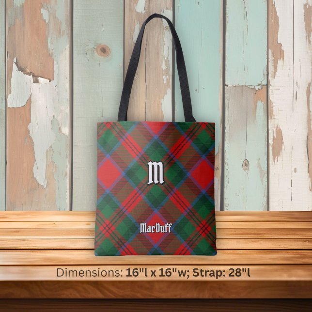 Clan MacDuff Tartan Tote Bag (Creator Uploaded)