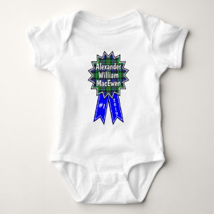 Clan MacEwen #1 Award Blue Ribbon Baby Bodysuit