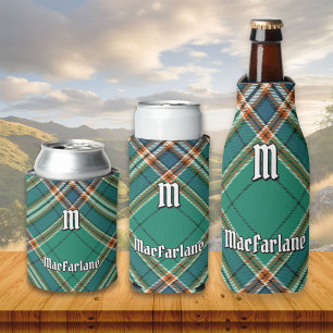 Clan MacFarlane Ancient Hunting Tartan Can Cooler