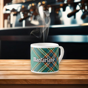 Clan MacFarlane Ancient Hunting Tartan Espresso Cup