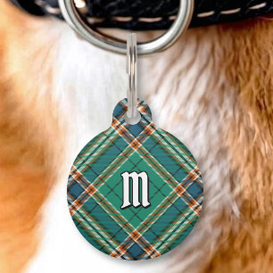 Clan MacFarlane Ancient Hunting Tartan Pet Tag