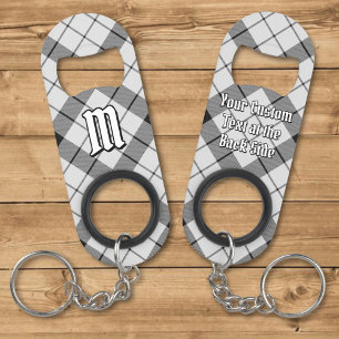 Clan MacFarlane Black and White Tartan