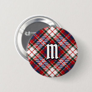 Clan MacFarlane Dress Tartan 6 Cm Round Badge