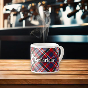 Clan MacFarlane Dress Tartan Espresso Cup